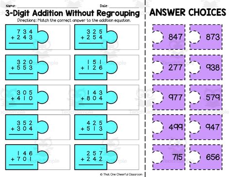 3 digit addition activities|3 Digit Addition Games WITH / WITHOUT Regrouping .